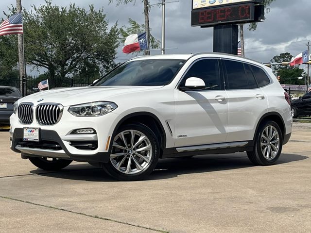 Alpine White 2018 BMW X3 xDrive30i AWD SUV / Crossover All-Wheel Drive Automatic