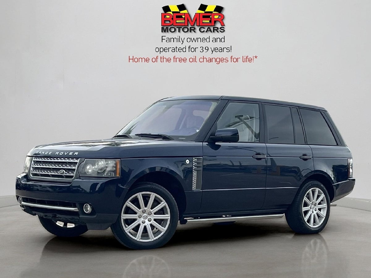 Baltic Blue Metallic 2011 Land Rover Range Rover SUV / Crossover  Automatic