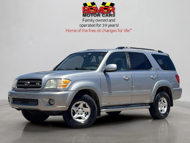 Silver Sky Metallic 2002 Toyota Sequoia SR5 SUV / Crossover Rear-Wheel Drive Automatic