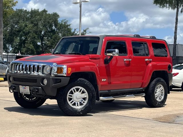 Victory Red 2007 Hummer H3 4 Dr Base SUV / Crossover Four-Wheel Drive Manual