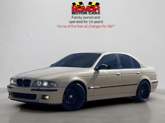 Titanium Silver Metallic 2003 BMW M5 Sedan Rear-Wheel Drive Manual
