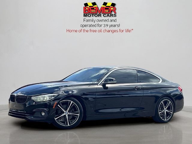 Jet Black 2018 BMW 4 Series Coupe Rear-Wheel Drive Automatic