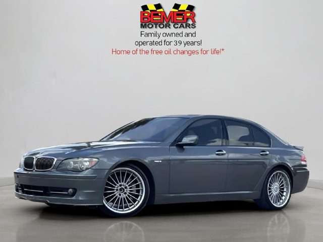 Titanium Gray Metallic 2007 BMW 7 Series Alpina B7 RWD Sedan Rear-Wheel Drive Automatic