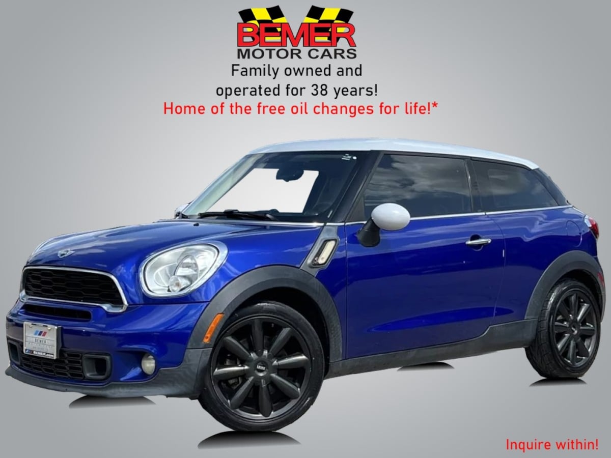 2013 MINI Cooper Paceman S