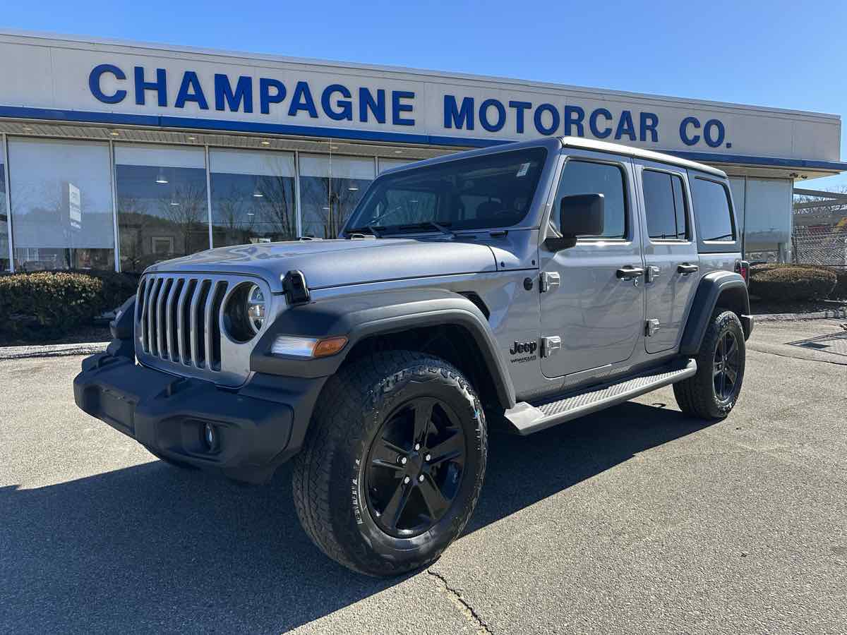 2021 Jeep Wrangler Unlimited Altitude 8.4 inch Navigation ALPINE