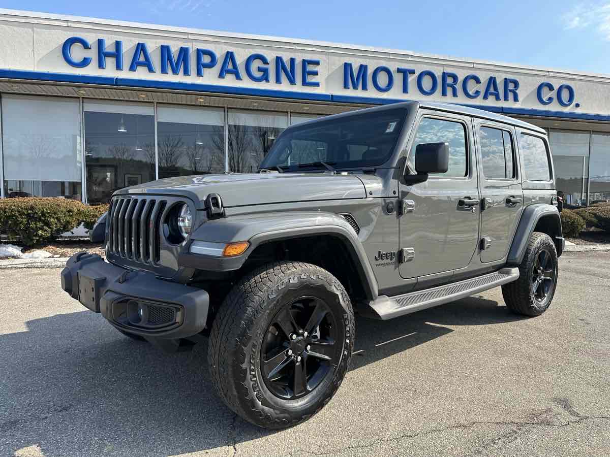 2021 Jeep Wrangler Unlimited Sahara Altitude Diesel w/ Power Sky Roof