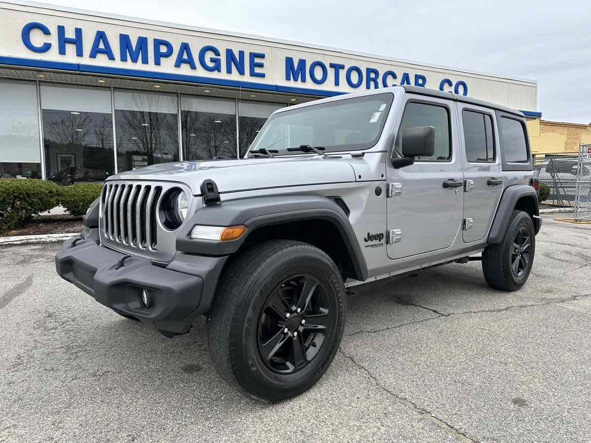 2020 Jeep Wrangler Unlimited Sport Altitude with V6, Tech Pkg, and Cold Weather