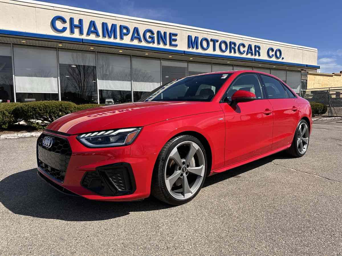 2021 Audi A4 Sedan S line Premium Plus Black Optic Package