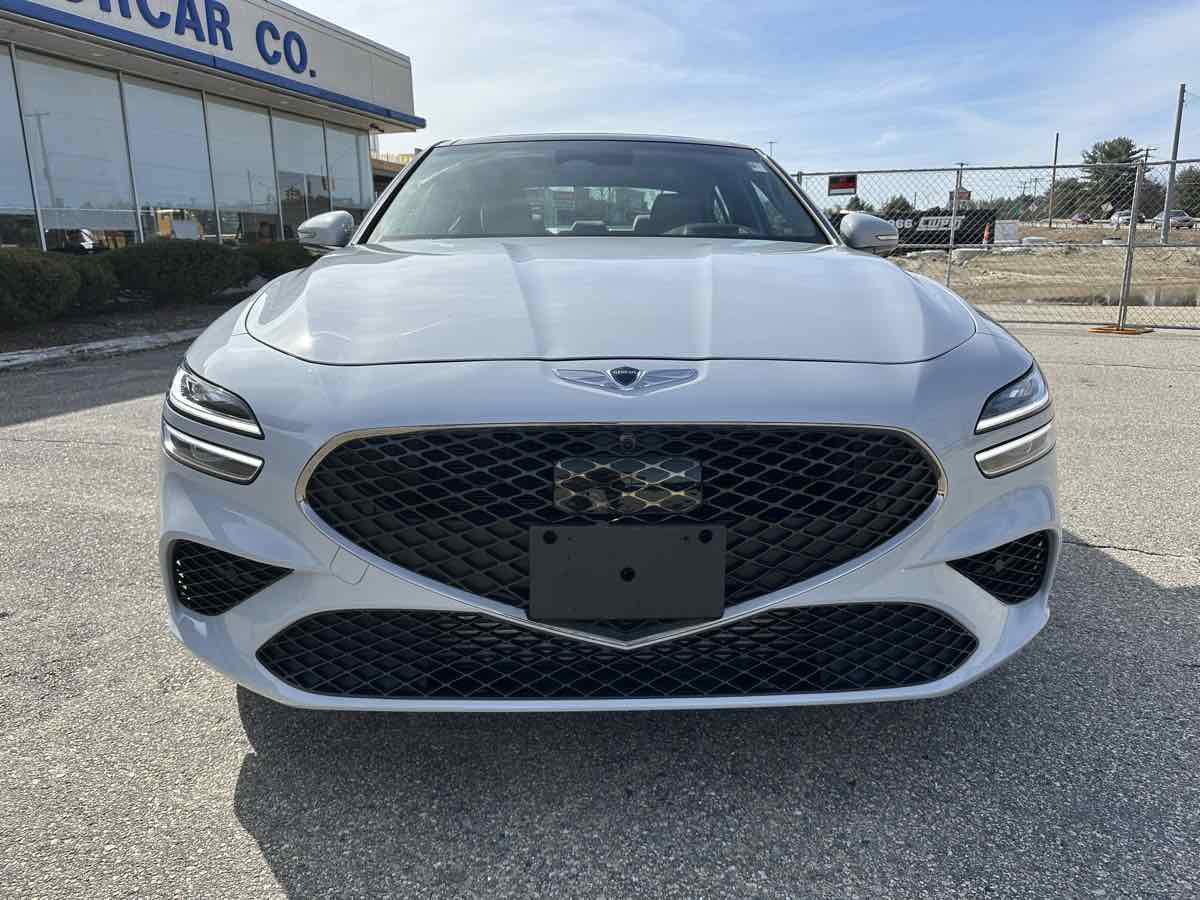 Sold 2022 Genesis G70 3.3T Sport Prestige in Siberian Ice in