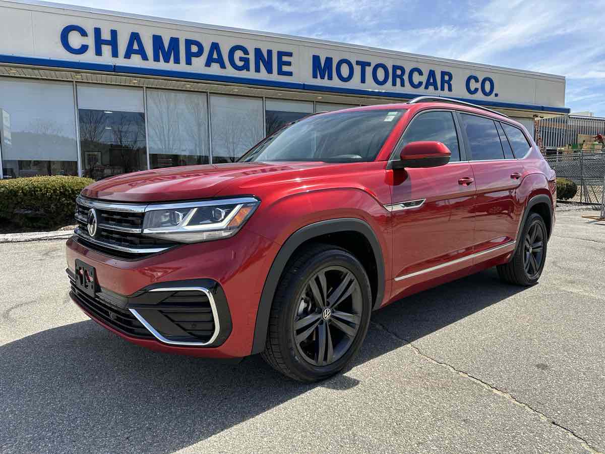 2021 Volkswagen Atlas 3.6L V6 SE w/Technology R-Line Tow Pack Pano Roof