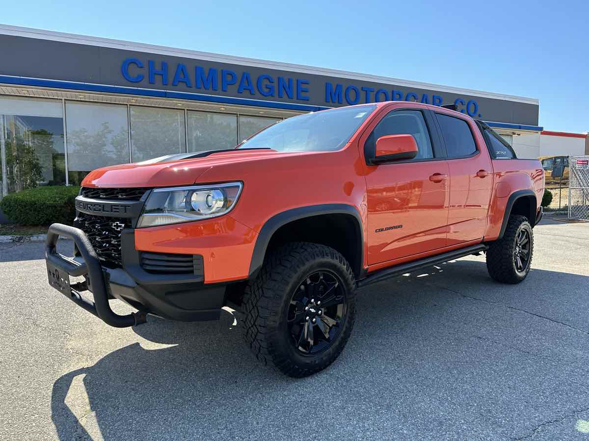 2021 Chevrolet Colorado 4WD ZR2 Dusk Edition with the Power Package