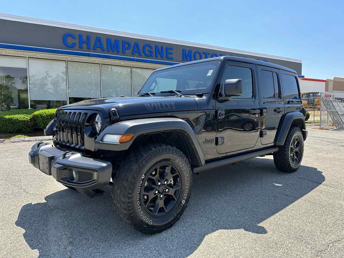 2021 Jeep Wrangler Willys One Touch Power Roof, Navi, Alpine