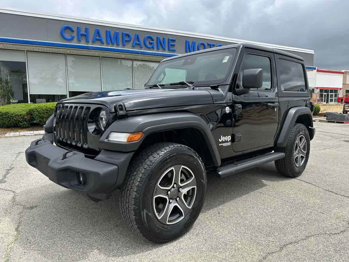 2021 Jeep Wrangler Sport S -- Heavy Option $47,415 MSRP new