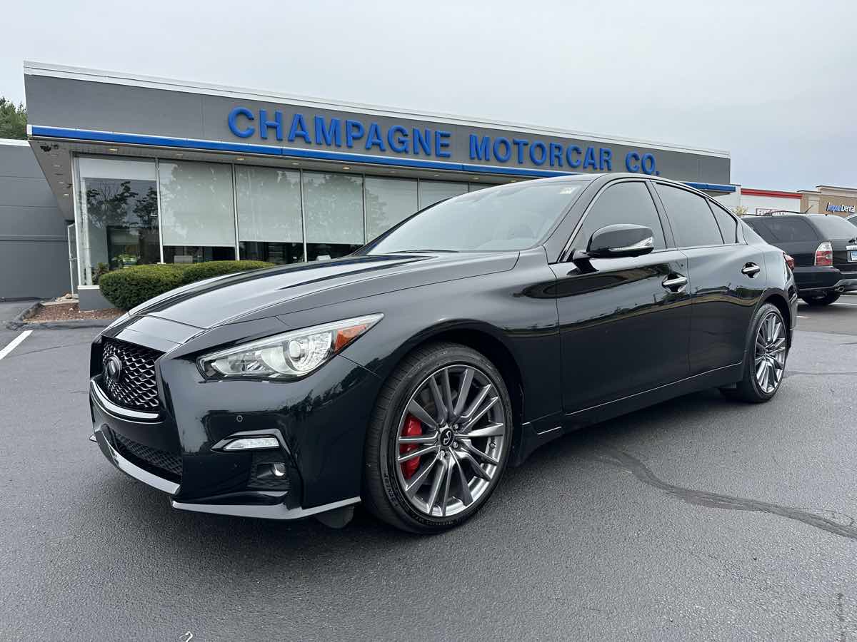 2023 INFINITI Q50 RED SPORT 400 BLACK OPAL EDITION