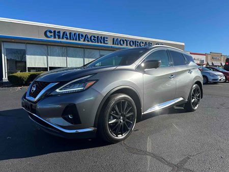 2022 Nissan Murano Platinum with factory 20inch Black Wheel Package