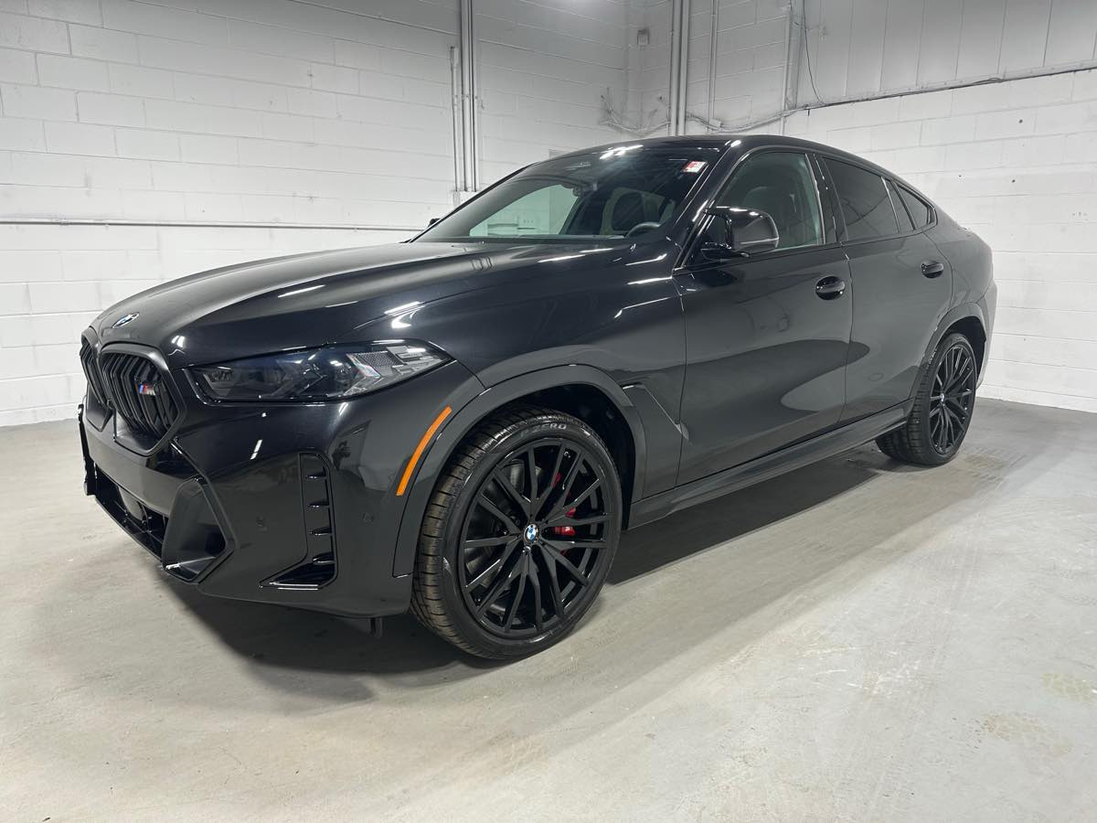 2025 BMW X6 M60i w/ factory 22 inch Black M Wheel Option