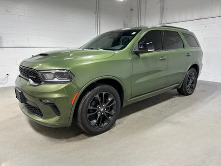 2021 Dodge Durango GT Plus Blacktop w 2nd Row Buckets Sport Hood, TOW