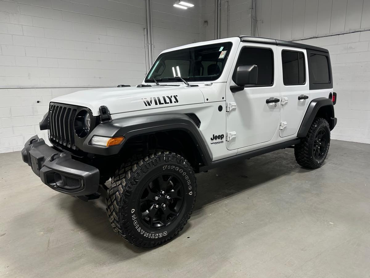 2022 Jeep Wrangler Unlimited Willys ALPINE and NAVIGATION