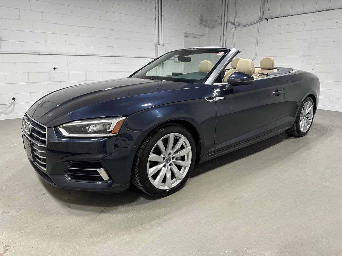 2018 Audi A5 Cabriolet Premium Plus Navigation Package + Bang & Olufsen