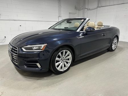 2018 Audi A5 Cabriolet Premium Plus Navigation Package + Bang & Olufsen