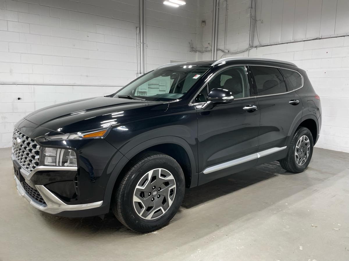 Sold 2023 Hyundai Santa Fe Hybrid Blue 36MPG! One Owner!