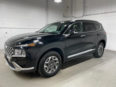 Sold 2023 Hyundai Santa Fe Hybrid Blue 36MPG! One Owner!