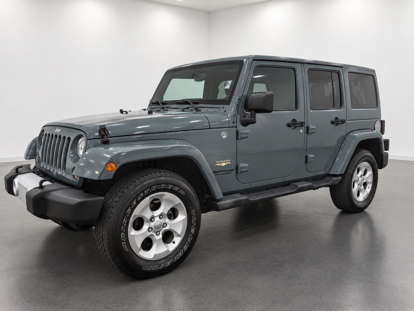 2014 Jeep Wrangler Unlimited Sahara in ANVIL