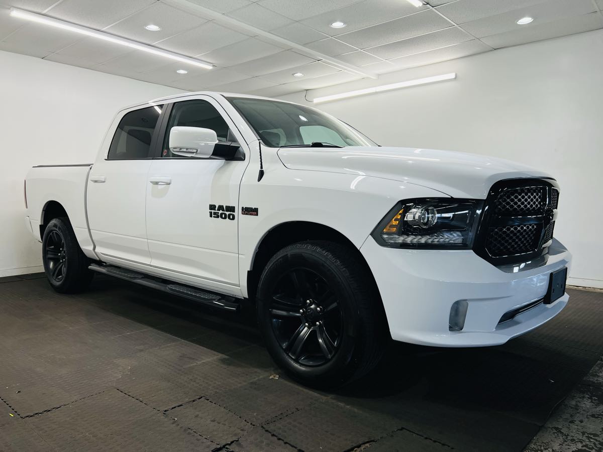 2018 Ram 1500 Night Package 20 inch Black Wheels HEMI