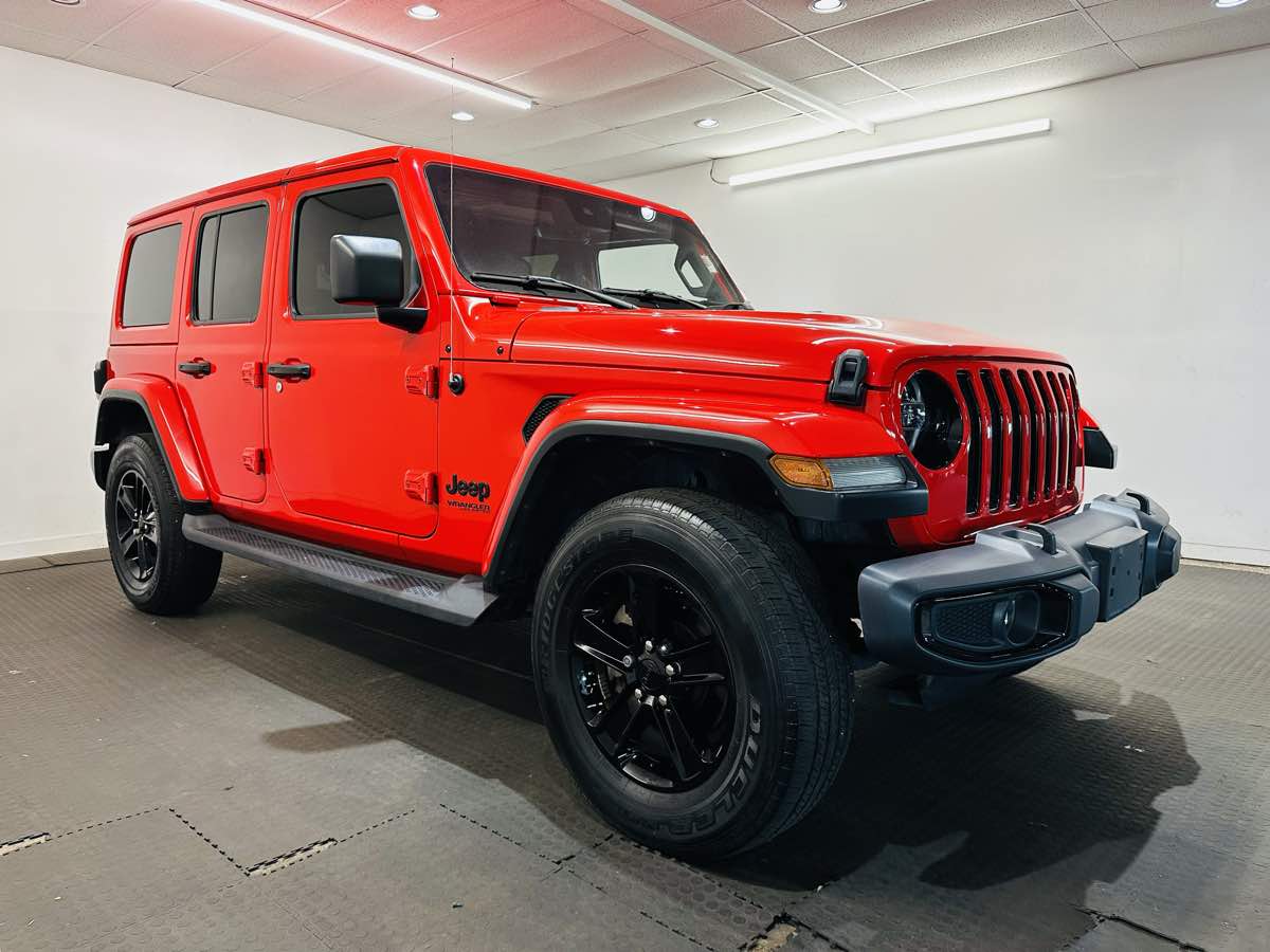 2020 Jeep Wrangler Unlimited Sahara Altitude E-Torque V6 with Huge Options!