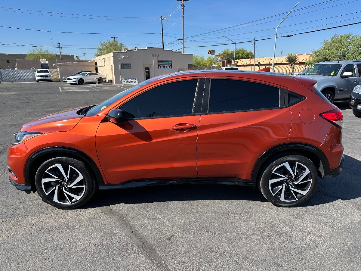 ローチャリ　オレンジメタリック Sold 2019 Honda HR-V Sport in Tucson