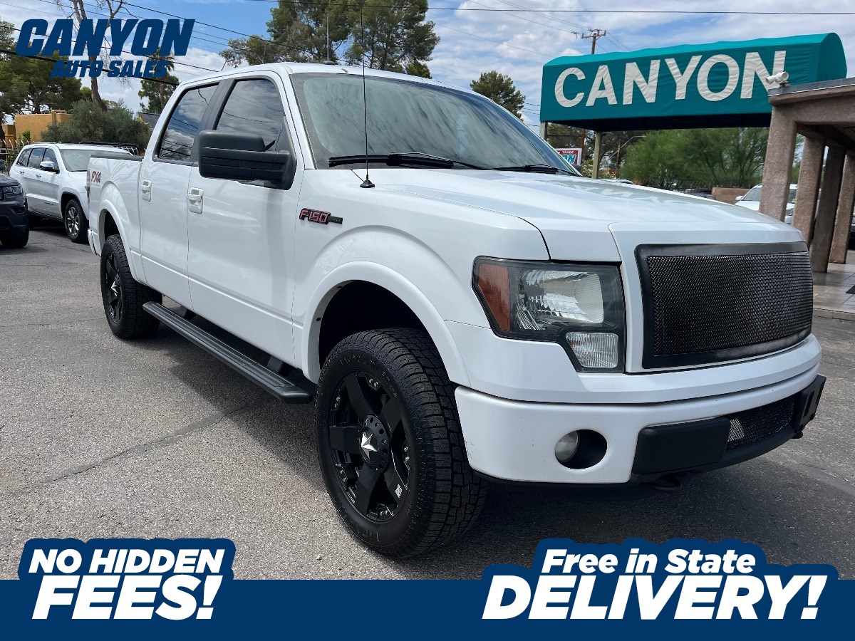 Oxford White 2012 Ford F-150 Pickup Truck Four-Wheel Drive Automatic