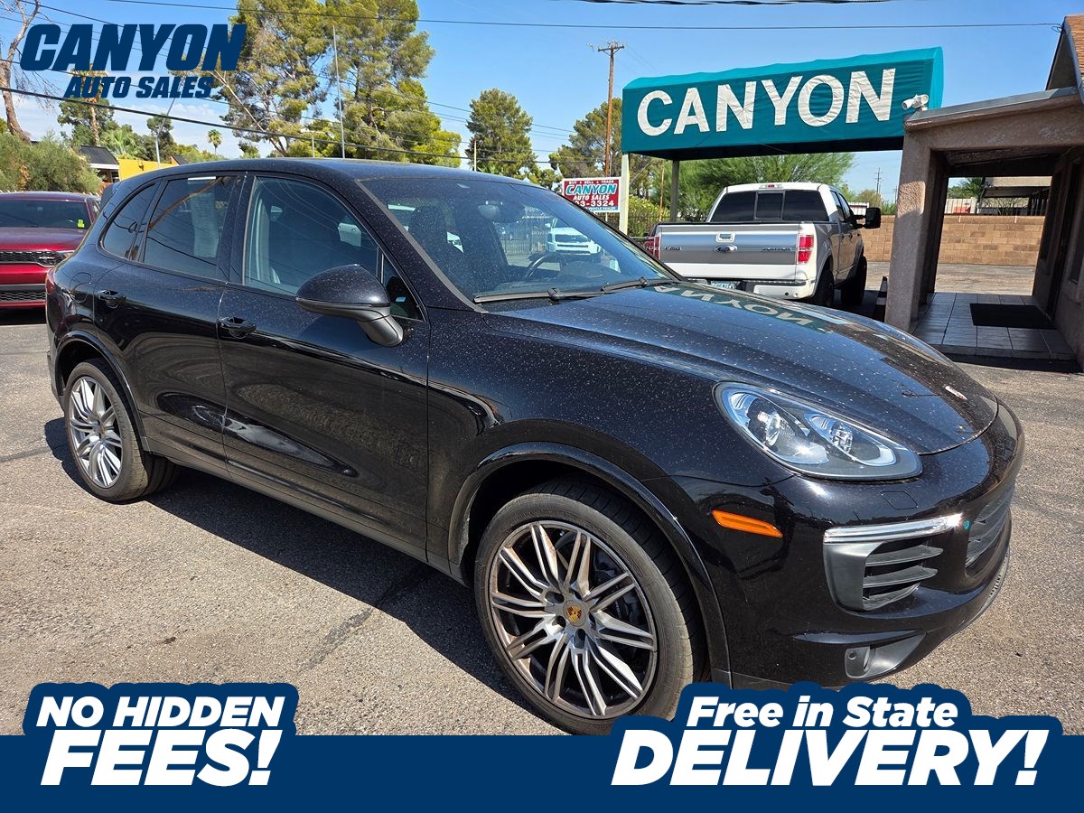 2018 Porsche Cayenne Platinum Edition