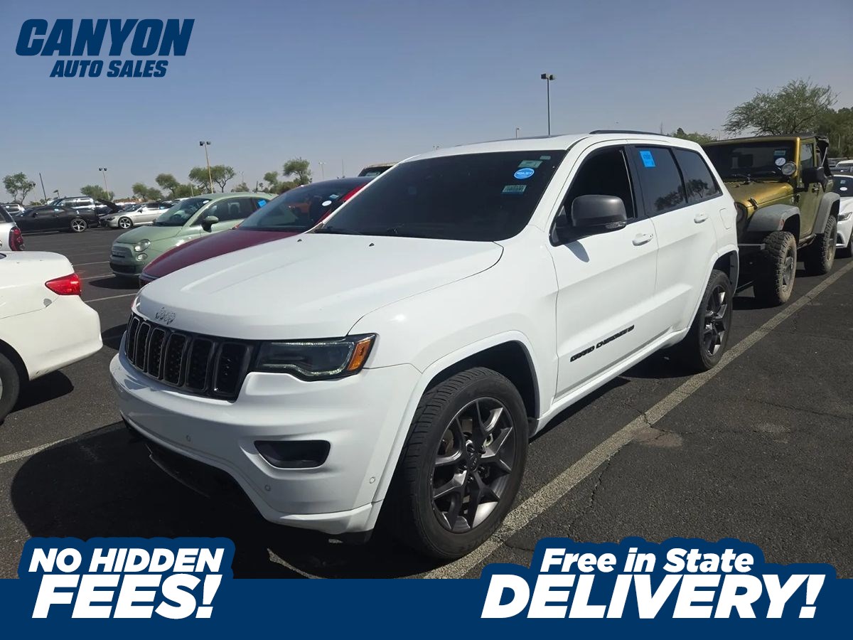 2021 Jeep Grand Cherokee 80th Anniversary