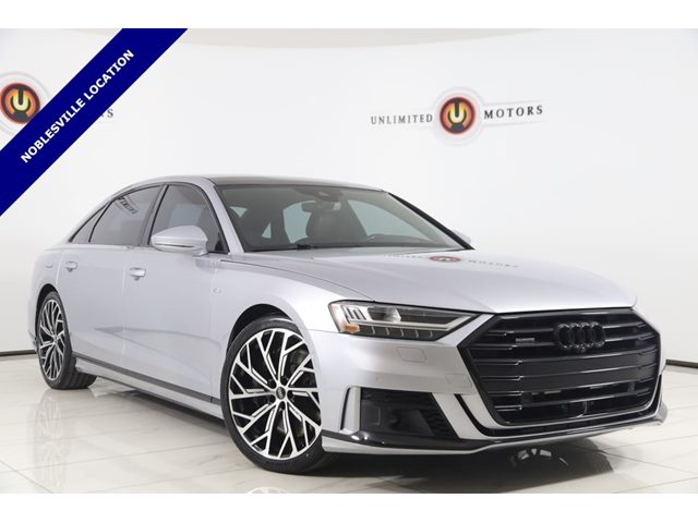 Silver Metallic 2021 Audi A8 L quattro 60 TFSI Sedan All-Wheel Drive Automatic