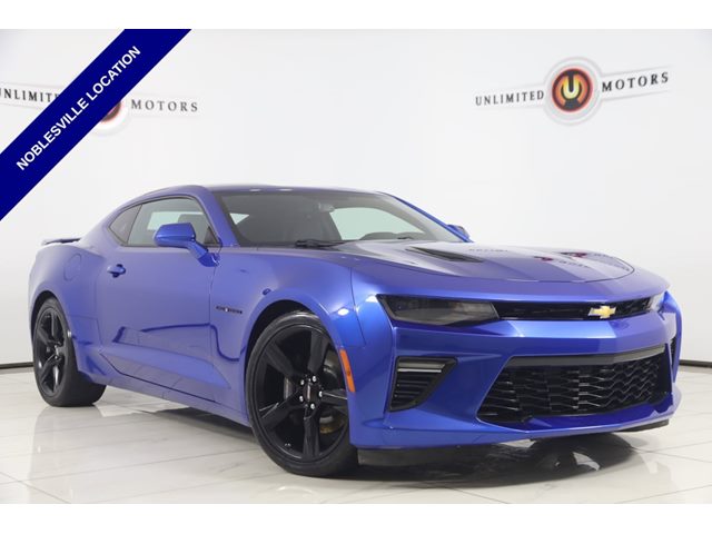 Hyper Blue Metallic 2018 Chevrolet Camaro Coupe Rear-Wheel Drive Automatic