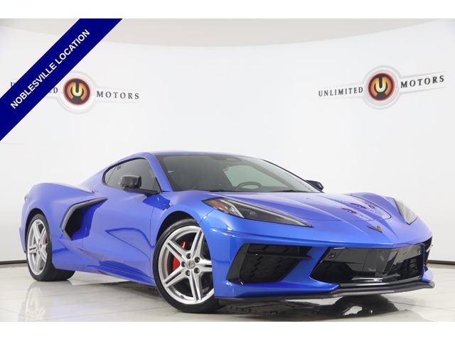 Riptide Blue 2024 Chevrolet Corvette Coupe Rear-Wheel Drive Automatic