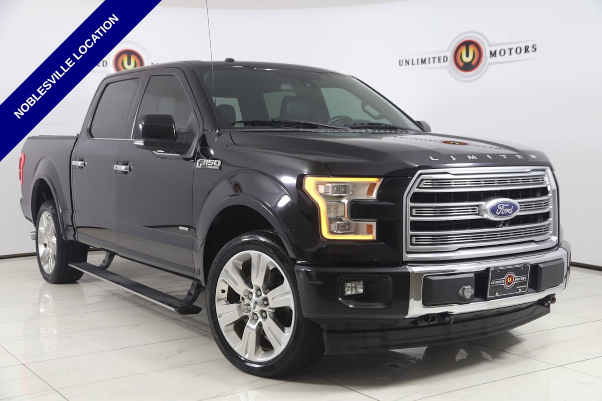 Shadow Black 2017 Ford F-150 Pickup Truck Four-Wheel Drive Automatic