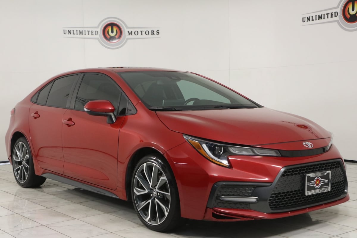 telo looks limited Edition red レッド ルックス Sold 2021 Toyota Corolla XSE in Elwood