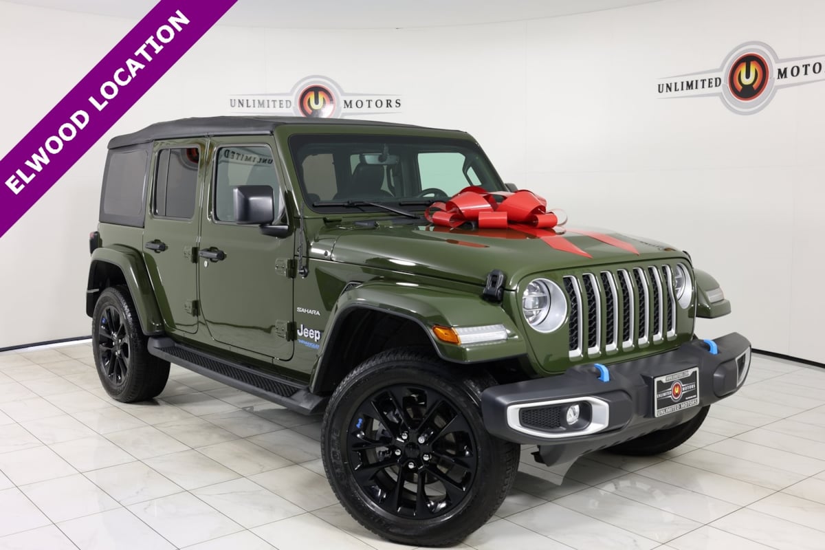 Used 2022 Jeep Wrangler 4xe Unlimited Sahara in Elwood
