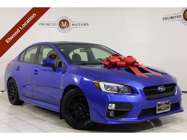 Blue Pearl 2017 Subaru WRX Limited Sedan All-Wheel Drive Automatic