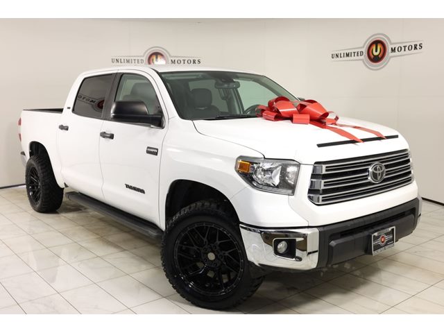 Super White 2021 Toyota Tundra Pickup Truck Four-Wheel Drive Automatic
