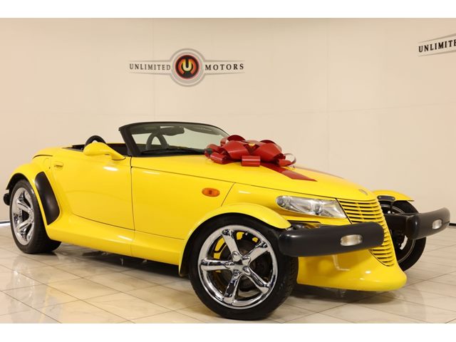 Yellow 2000 Plymouth Prowler Convertible Rear-Wheel Drive Automatic