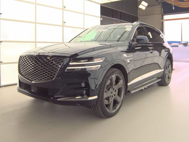 Capri Blue 2024 Genesis GV80 All-Wheel Drive Automatic