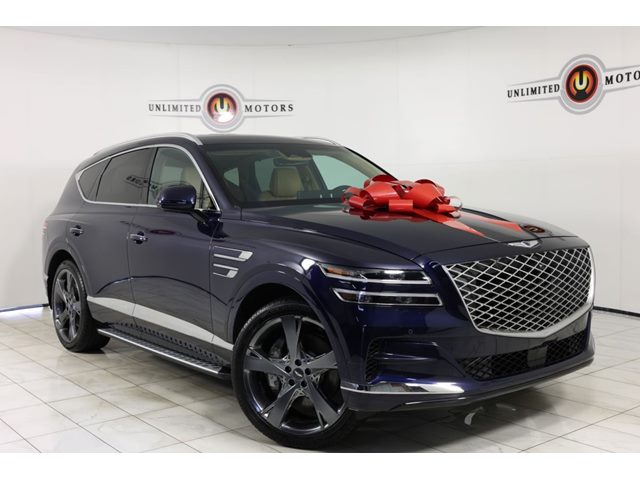 Capri Blue 2024 Genesis GV80 All-Wheel Drive Automatic