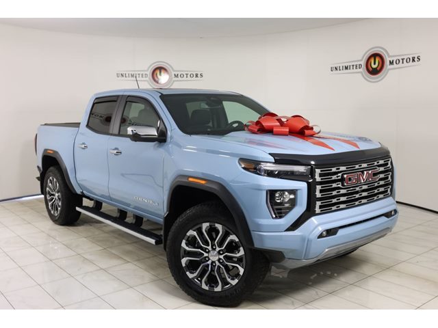 Glacier Metallic 2026 GMC Canyon Denali Crew Cab 4WD Pickup Truck Four-Wheel Drive Automatic