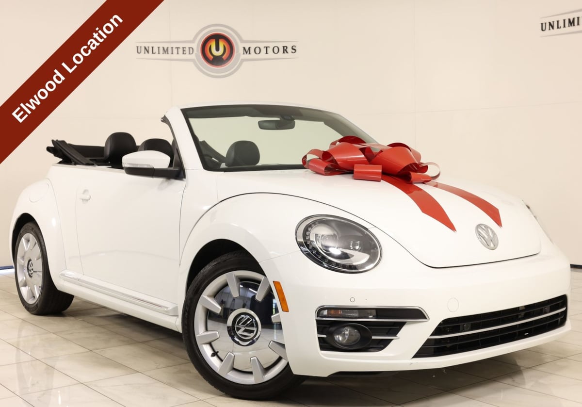 White 2019 Volkswagen Beetle 2.0T SE Convertible FWD Convertible Front-Wheel Drive Automatic