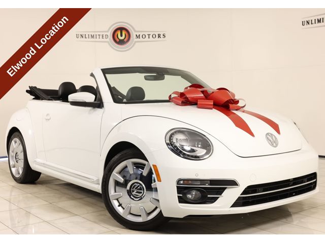 White 2019 Volkswagen Beetle 2.0T SE Convertible FWD Convertible Front-Wheel Drive Automatic