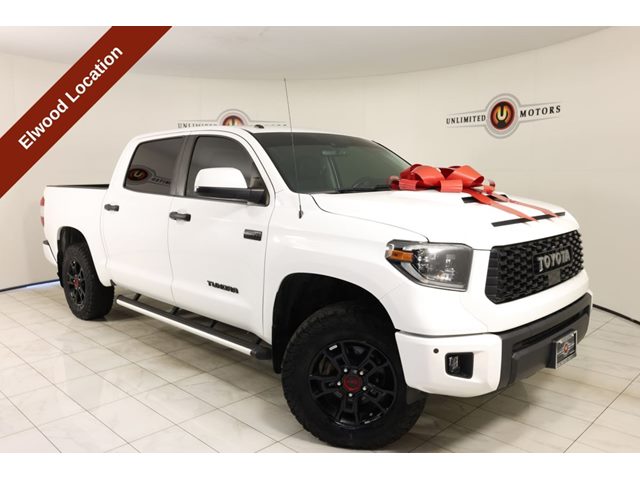Super White 2019 Toyota Tundra Pickup Truck Four-Wheel Drive Automatic