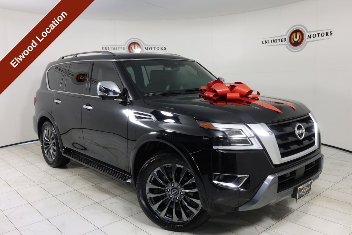Super Black 2023 Nissan Armada SUV / Crossover Four-Wheel Drive Automatic