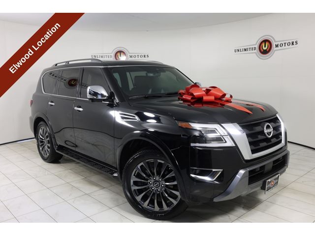 Super Black 2023 Nissan Armada SUV / Crossover Four-Wheel Drive Automatic